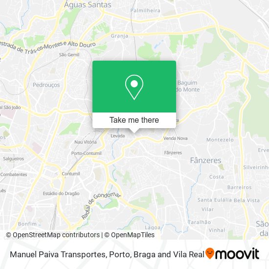 Manuel Paiva Transportes mapa
