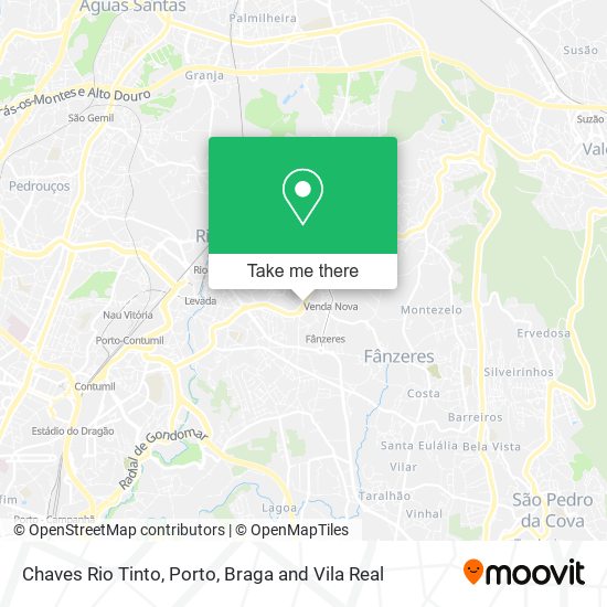 Chaves Rio Tinto map