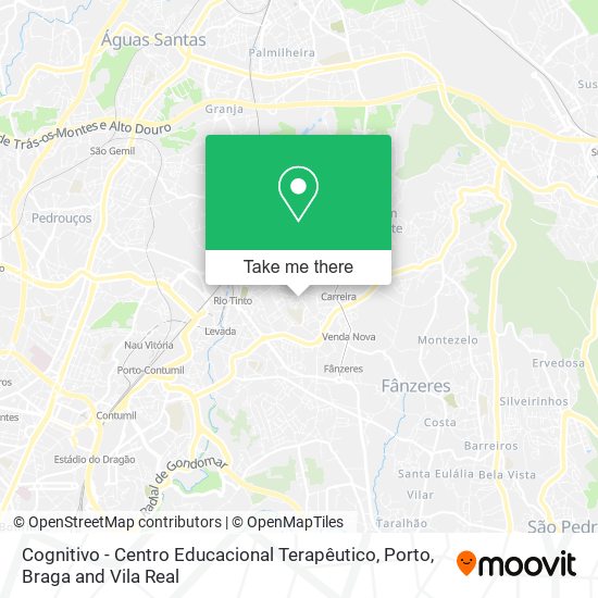 Cognitivo - Centro Educacional Terapêutico mapa