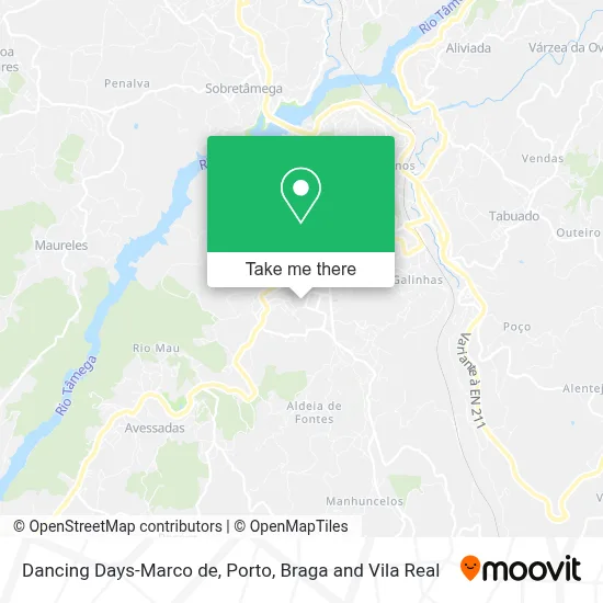 Dancing Days-Marco de map