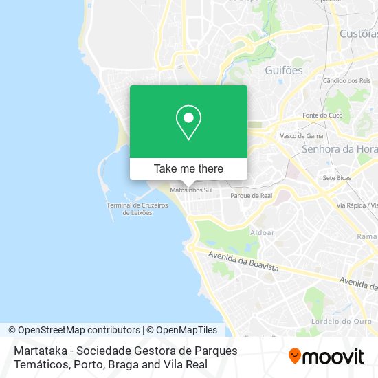 Martataka - Sociedade Gestora de Parques Temáticos map