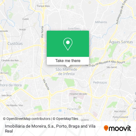 Imobiliária de Moreira, S.a. map