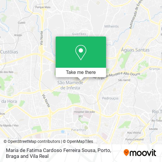 Maria de Fatima Cardoso Ferreira Sousa map