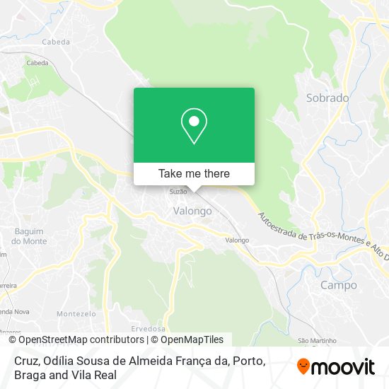 Cruz, Odília Sousa de Almeida França da map