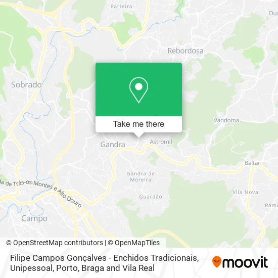 Filipe Campos Gonçalves - Enchidos Tradicionais, Unipessoal map