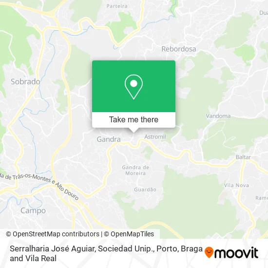 Serralharia José Aguiar, Sociedad Unip. map