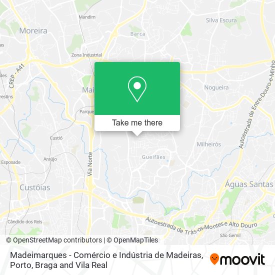 Madeimarques - Comércio e Indústria de Madeiras map