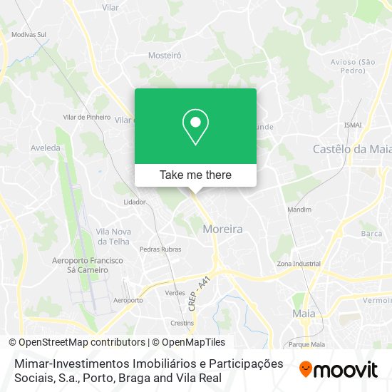 Mimar-Investimentos Imobiliários e Participações Sociais, S.a. mapa