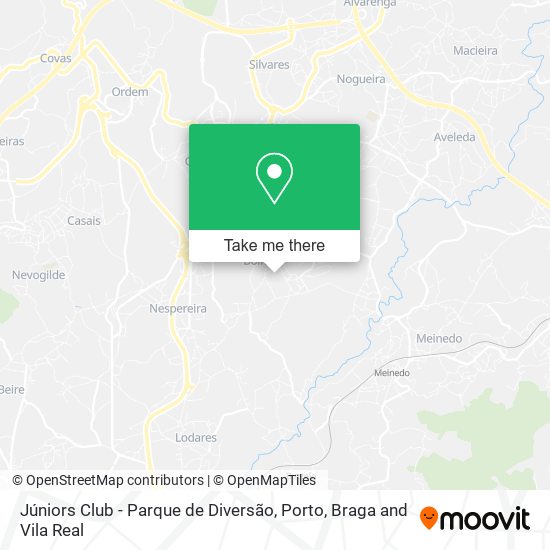 Júniors Club - Parque de Diversão map
