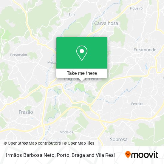 Irmãos Barbosa Neto mapa