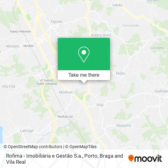 Rofima - Imobiliária e Gestão S.a. map