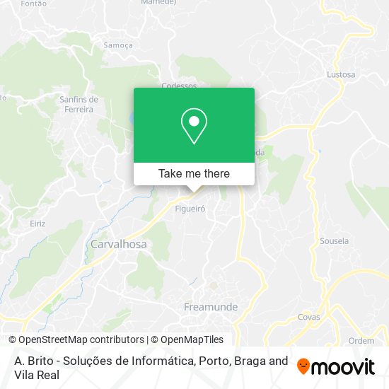 A. Brito - Soluções de Informática mapa