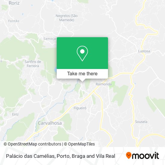 Palácio das Camélias map
