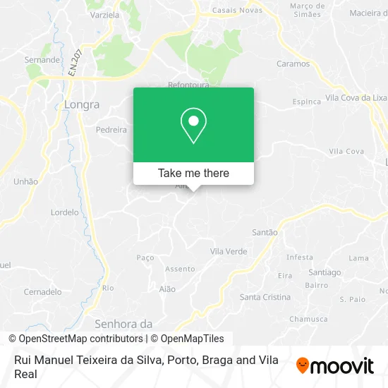 Rui Manuel Teixeira da Silva map