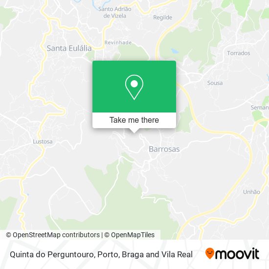 Quinta do Perguntouro mapa