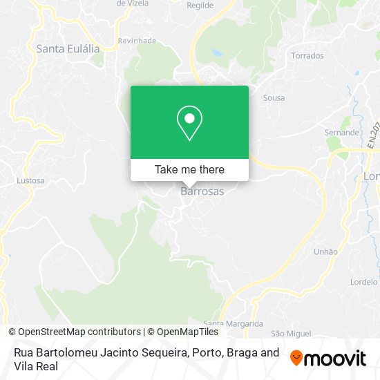 Rua Bartolomeu Jacinto Sequeira map