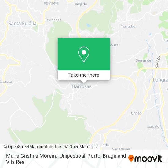 Maria Cristina Moreira, Unipessoal map