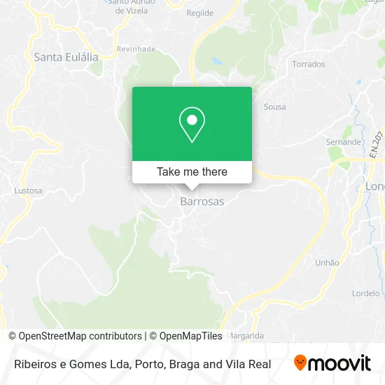 Ribeiros e Gomes Lda map