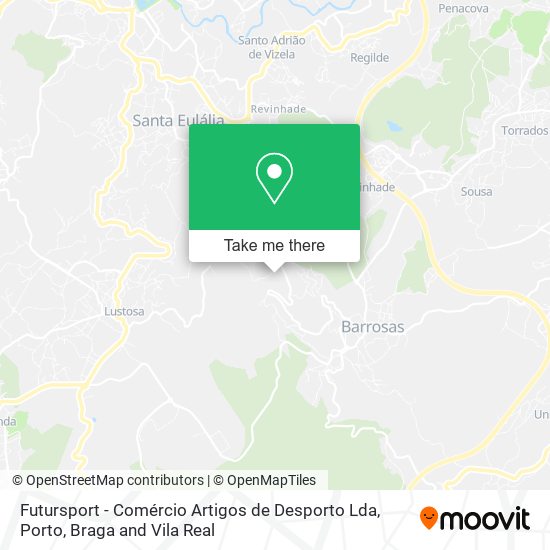 Futursport - Comércio Artigos de Desporto Lda map