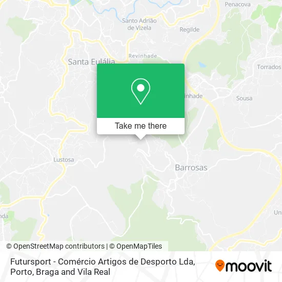 Futursport - Comércio Artigos de Desporto Lda map