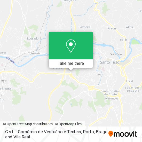 C.v.t. - Comércio de Vestuário e Texteis mapa