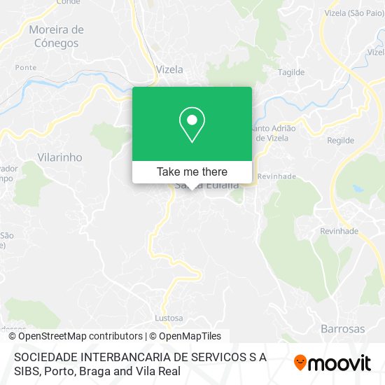 SOCIEDADE INTERBANCARIA DE SERVICOS S A SIBS mapa