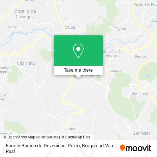 Escola Básica da Devesinha map