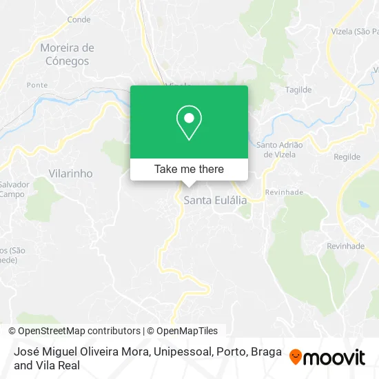 José Miguel Oliveira Mora, Unipessoal map