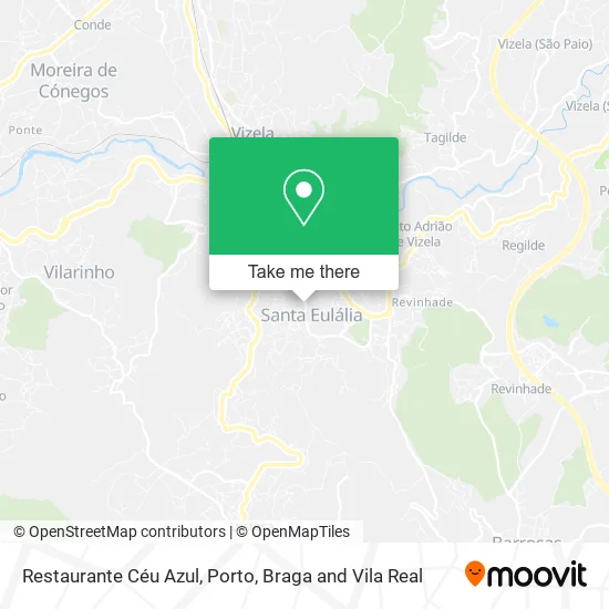 Restaurante Céu Azul map