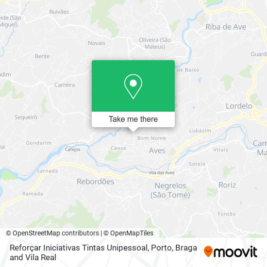 Reforçar Iniciativas Tintas Unipessoal map