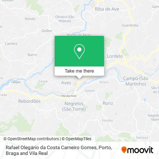 Rafael Olegário da Costa Carneiro Gomes mapa