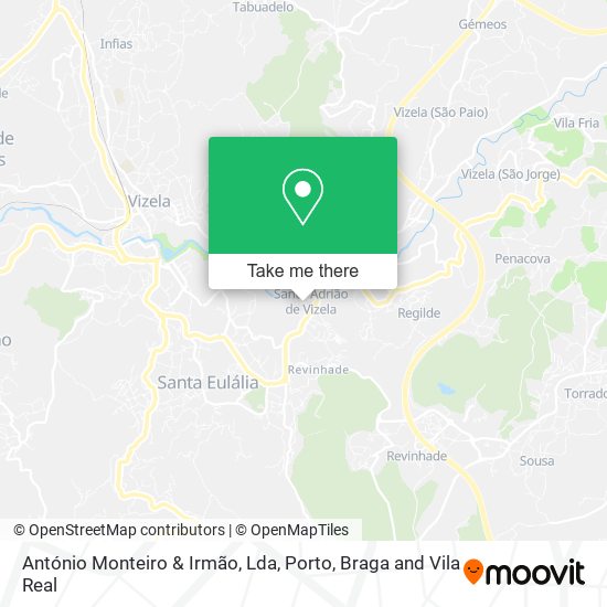 António Monteiro & Irmão, Lda map