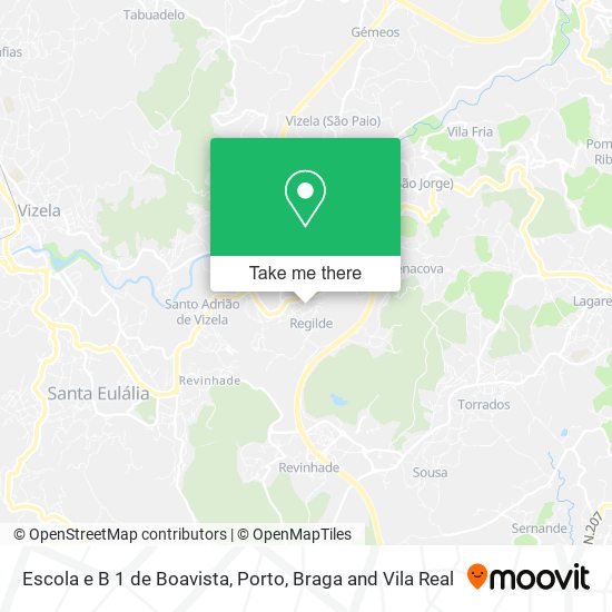 Escola e B 1 de Boavista map