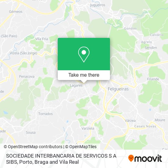 SOCIEDADE INTERBANCARIA DE SERVICOS S A SIBS mapa