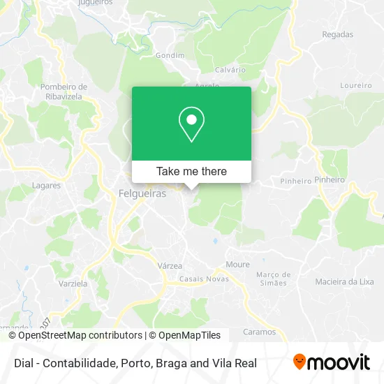 Dial - Contabilidade map