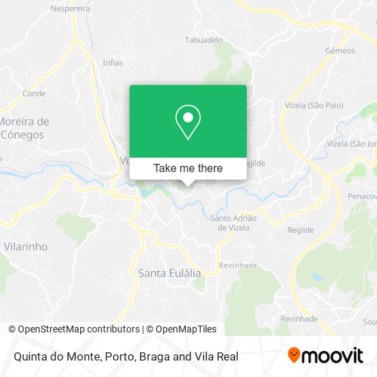 Quinta do Monte map