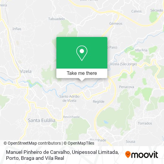 Manuel Pinheiro de Carvalho, Unipessoal Limitada map