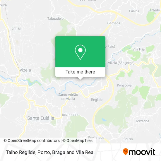 Talho Regilde map