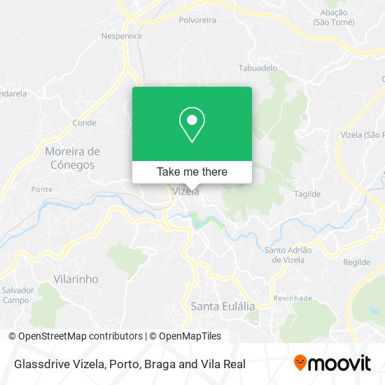Glassdrive Vizela map