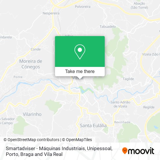 Smartadviser - Máquinas Industriais, Unipessoal map