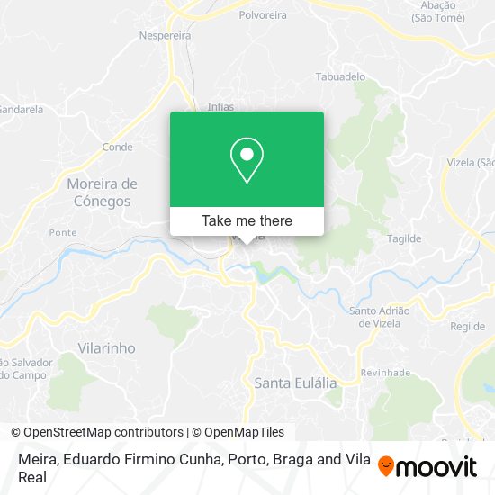 Meira, Eduardo Firmino Cunha map