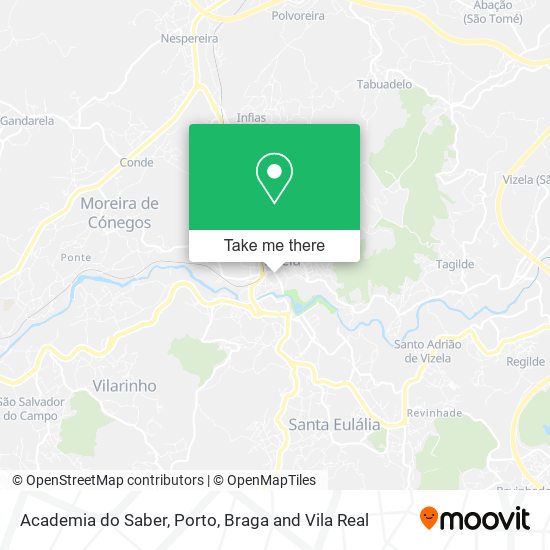 Academia do Saber map