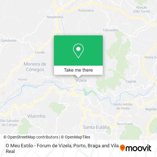O Meu Estilo - Fórum de Vizela map