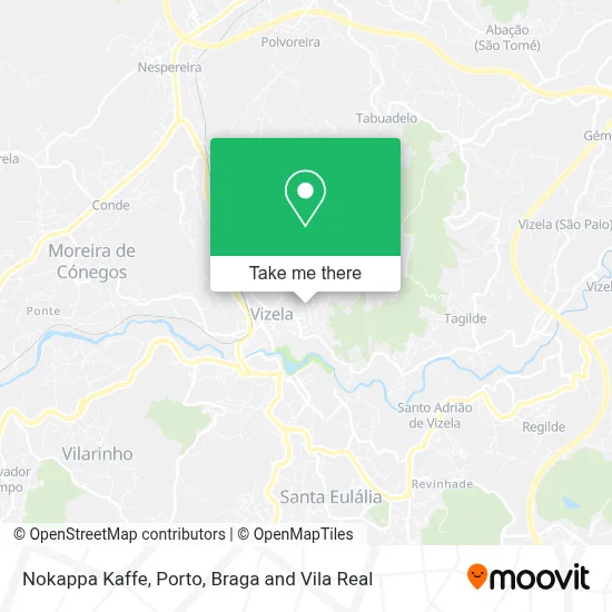 Nokappa Kaffe map