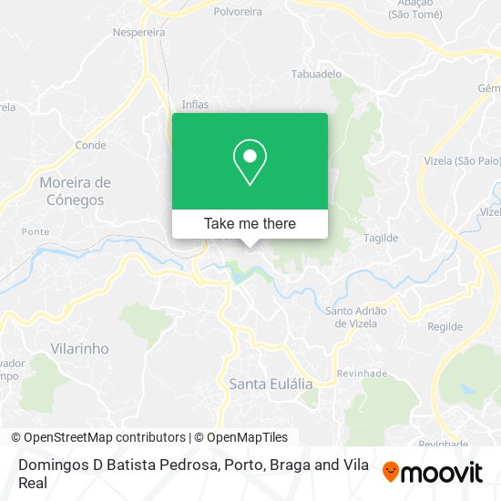 Domingos D Batista Pedrosa map