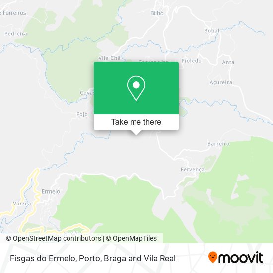 Fisgas do Ermelo map