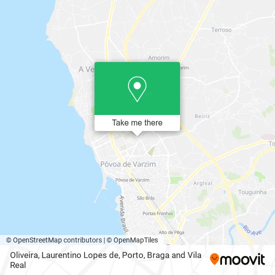 Oliveira, Laurentino Lopes de map