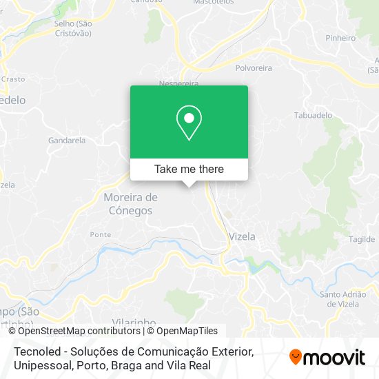 Tecnoled - Soluções de Comunicação Exterior, Unipessoal map
