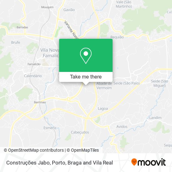 Construções Jabo map