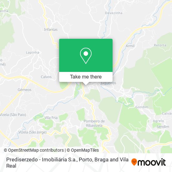 Prediserzedo - Imobiliária S.a. map